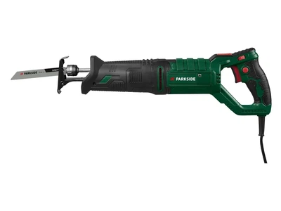 Сабельная пила на 850 Вт с регулировкой оборотов Parkside PFS 850 C3 ход 28 мм