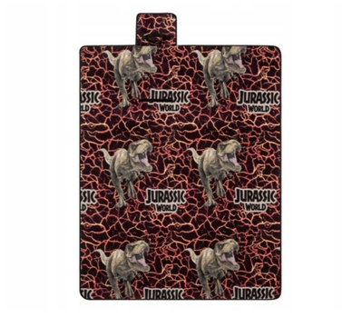 Килимок-плед для пікніка Jurassic World 125×160 см, складний туристичний килимок