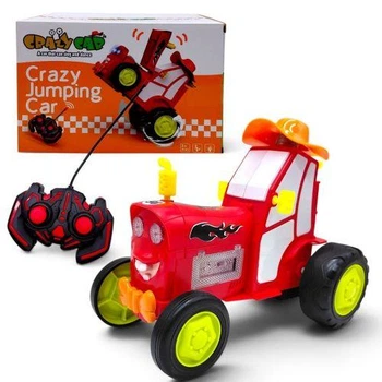 Трактор танцюючий "CrazyCar" на радіокеруванні, акум.USB.,музика, світло, танцює кор.24x14x16см (ЧЕРВОНИЙ) (TS01091996307363)