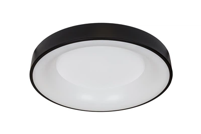 Потолочная декоративная светодиодная LED люстра 52 W Черная (26306)