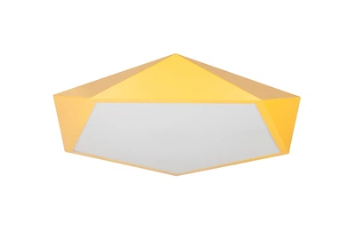 Потолочная декоративная светодиодная LED люстра 70 W Желтая (26320)