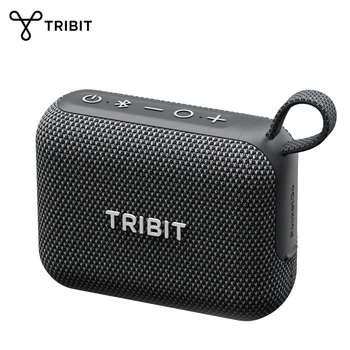 Колонка Tribit PocketGo Black (7 Вт, защита IP68, до 20 часов работы, Bluetooth 6.0, microSD)