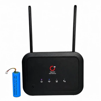 Роутер 4G Олакс OLAX AX8 Pro LTE Wi-Fi 6 с сим-картой аккумулятором 5000 мА·ч и 4 сетевыми портами