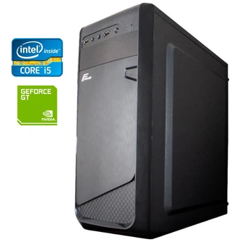 ПК Б-клас Frime FC-210B Tower / Intel Core i5-6500 (4 ядра по 3.2 - 3.6 GHz) / 8 GB DDR4 / 128 GB SSD + 500 GB HDD / nVidia GeForce GT 710, 2 GB DDR3, 64-bit / 400W б/в