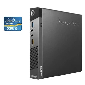 Неттоп Lenovo ThinkCentre M73 Tiny USFF / Intel Core i5-4570s (4 ядра по 2.9 - 3.6 GHz) / 8 GB DDR3 / 500 GB HDD / Intel HD Graphics 4600 б/у