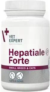 Vet Expert Hepatiale Forte Small Breed&cats для підтримання та захисту функцій печінки у котів і собак малих порід, 40 капсул