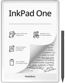Электронная книга PocketBook E Ink 10.3" Matte Black 32 ГБ с подсветкой