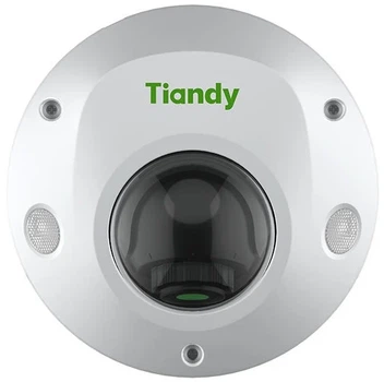 IP-камера Tiandy TC-C35PS Спецификации: I3/E/Y/M/H/2.8mm/V4.2, 5MP, Мини-купол, 2.8mm, f/1.6, IR30m, DC12V, PoE, IP66, IK08