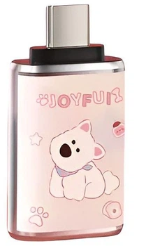 Флеш пам'ять USB HP 32GB USB 3.2 Gen1 Pink вест-хайленд, перехідник Lightning