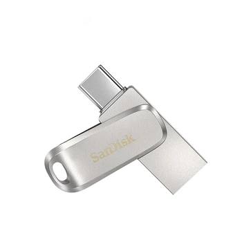 Флеш пам'ять USB SANDISK DDC4 1TB USB 3.2 Gen1 + Type-C Silver