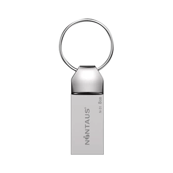 Флеш память USB NINTAUS N-31 8GB USB 2.0 Silver