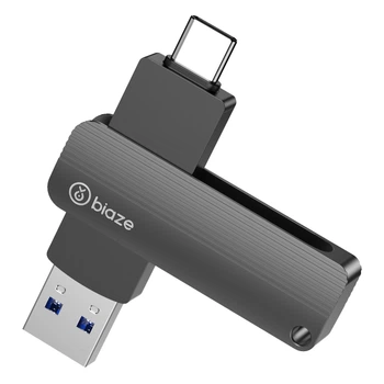 Флеш пам'ять USB Biaze UP-05 32GB USB 3.2 Gen1 + Type-C