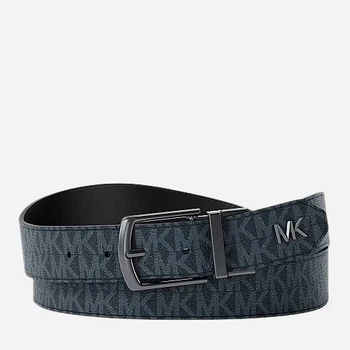 Ремень двусторонний мужской Michael Kors 330649240 One Size 139 см Черный/Синий (1162814849)