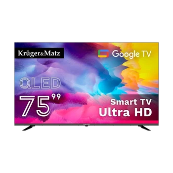 Телевизор Krüger&Matz 75" QLED UHD Smart DVB-T2/S2 H.265 (KM0275UHD-G2)