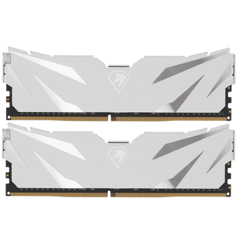 Оперативна пам'ять Netac 16GB (2x8GB) DDR4 3200MHz Shadow III White (NTSHD4P32DP-16W)