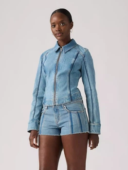 Джинсова куртка жіноча Levi`s 194190807 S Блакитна (1162694952)