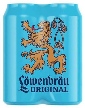 Упаковка пива Lowenbrau Original светлое пастеризованное 5.1% 0.5 л х 4 шт (4820034927274)