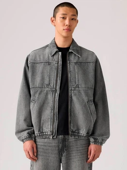Джинсова куртка чоловіча Levi`s 525742599 M Сіра (1162823860)