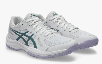 Кросівки сквош жіночі Asics Upcourt 6 White/Foggy Teal (41,5) 9.5