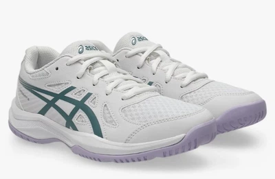 Кросівки сквош дитячі Asics Gel-Upcourt 9 White/Foggy Teal (33) 1.5