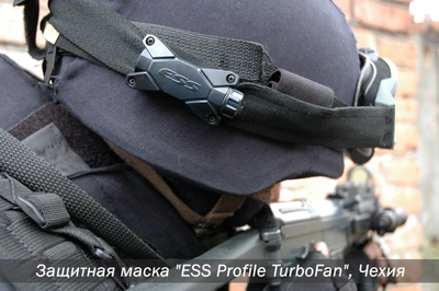 Маска защитная серии "ESS Profile TurboFan" Black