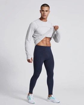 Мужские беговые тайтсы Nordvik Run-ProTech Темный синий XL