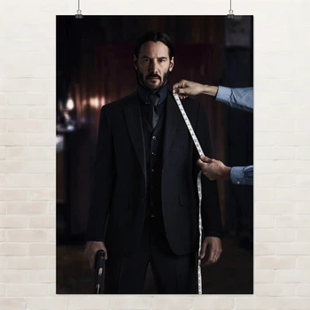 Постер Джон Уік, John Wick, культове кіно, бойовик, Кіану Рівз, A3 42×30 см (id3569)