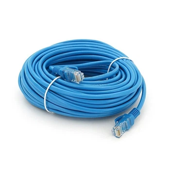 Патч литий Ritar YG226 CCA, UTP, RJ-45, Cat.5e, 20 м, синій