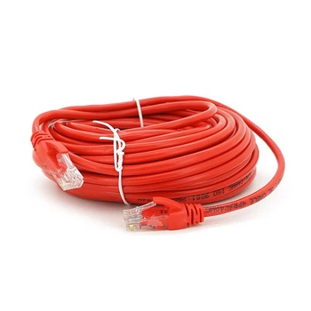 Патч-корд литой Ritar YG294 UTP, RJ-45, Cat.5e, 10 м, красный, Cu (медь)