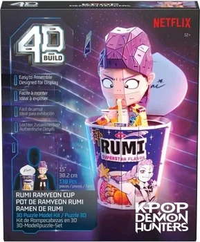 Пазл 4D SpinMaster KPop Demon Hunters - Rumi Ramyeon Cup 138 елементів (681147143678)