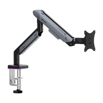 Крепление для монитора Anda Seat Stealth PRO II RGB 17''-42'' Titanium (AD-W-A9X-1S-BT)