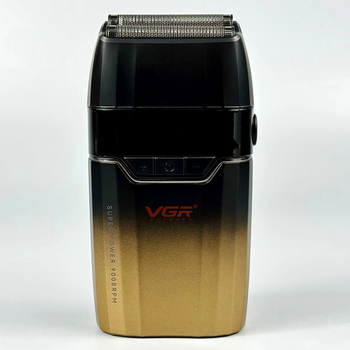Электробритва двойное лезвие 9000RPM шейвер VGR V-308 Золотой