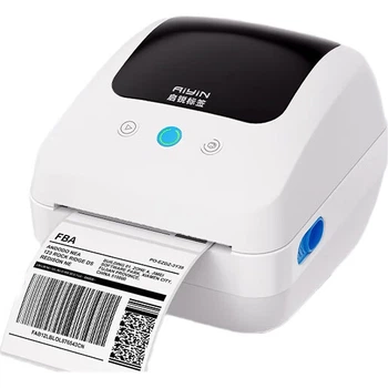 Термопринтер этикеток QIRUI QR-888XPro с Bluetooth для экспресс-доставки, трансграничной доставки, разрешение 300 dpi, самоклеящиеся электронные этикетки для отправки грузов, ширина печати 108 мм.