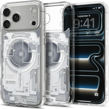 Панель Spigen Ultra Hybrid MagSafe Zero One Case для Apple iPhone 18 Pro/17 Pro White (ACS12163)