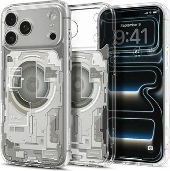 Панель Spigen Ultra Hybrid MagSafe Zero One Case для Apple iPhone 18 Pro/17 Pro Titanium (ACS12164)