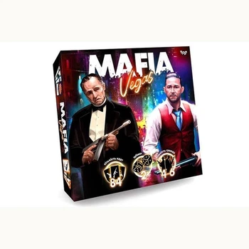Настольная игра Danko Toys "MAFIA. Vegas" развлекательная MAF-02-01U