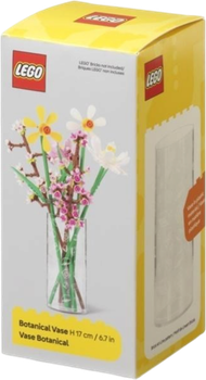 Ваза Room Copenhagen LEGO Cylinder Vase Brick Art Line Прозора (40350800)