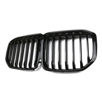 Ніздрі решітки радіатора переднього бампера BMW X7 G07 2018-2022 Black 1BAR