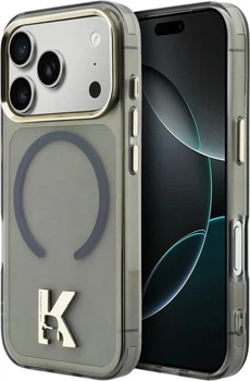 Etui na smartfon Apple iPhone 18 Pro Max/17 Pro Max Karl Lagerfeld IML K Head Black (KLHMP18X5HTMKHDK)