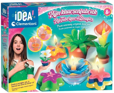Zestaw do robienia świec Clementoni IDEA Candle Factory (56086) (8005125560868)