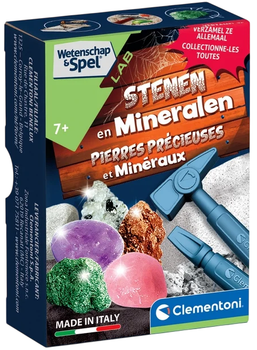 Zestaw do wykopalisk Clementoni Science & Play - In Search of Stones and Minerals (56201) (8005125562015)