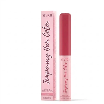 SEVICH Temporary Hair Color Stick Pink 10 мл Тимчасова фарба-стік для волосся Севіч рожева зі щіточкою-аплікатором для фарбування пасм