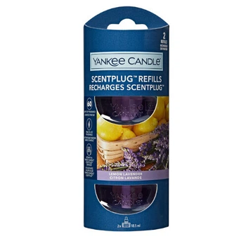 Сменные ароматические блоки для электрического освежителя воздуха Yankee Candle Lemon Lavender ScentPlug лимон и лаванда, 18 мл