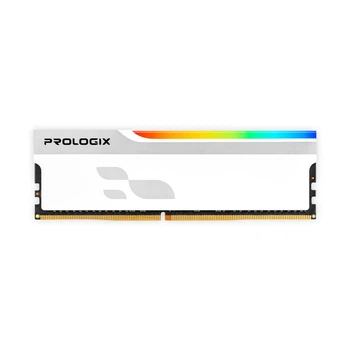 Модуль пам'яті для комп'ютера DDR4 8GB 3200 MHz Onyx White RGB Prologix (PRO8GB3200YWR4)