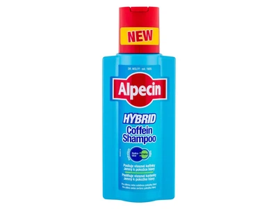 Шампунь с кофеином для мужчин для чувствительной кожи головы Alpecin Hybrid Coffein, 250 мл