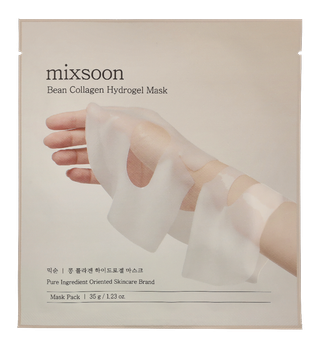 Набор гидрогелевых масок для лица MIXSOON Bean Collagen Hydrogel Mask 35 г x 3 шт (8809732915277)
