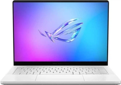 Ноутбук ASUS ROG Zephyrus G14 2025 GA403WW (GA403WW-G14.R95080) Platinum White (14 / OLED / 2880x1800 / 120Hz / AMD Ryzen AI 9 HX 370 / 32GB RAM / 2TB SSD / RTX 5080 / Windows 11 Home)