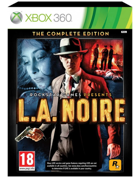 Игра Microsoft Xbox 360 L.A. Noire Complete Edition Английская Версия DVD 4шт Б/У