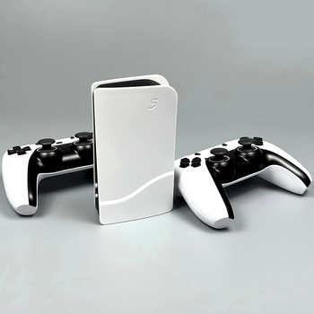 Ігрова консоль 8K Ultra HD сумісна з телевізорами 2 бездротових геймпада PSP 3D Game Station Q10 білий