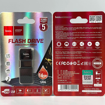 USB флешка 16Gb USB2.0 накопитель информации Hoco UD6